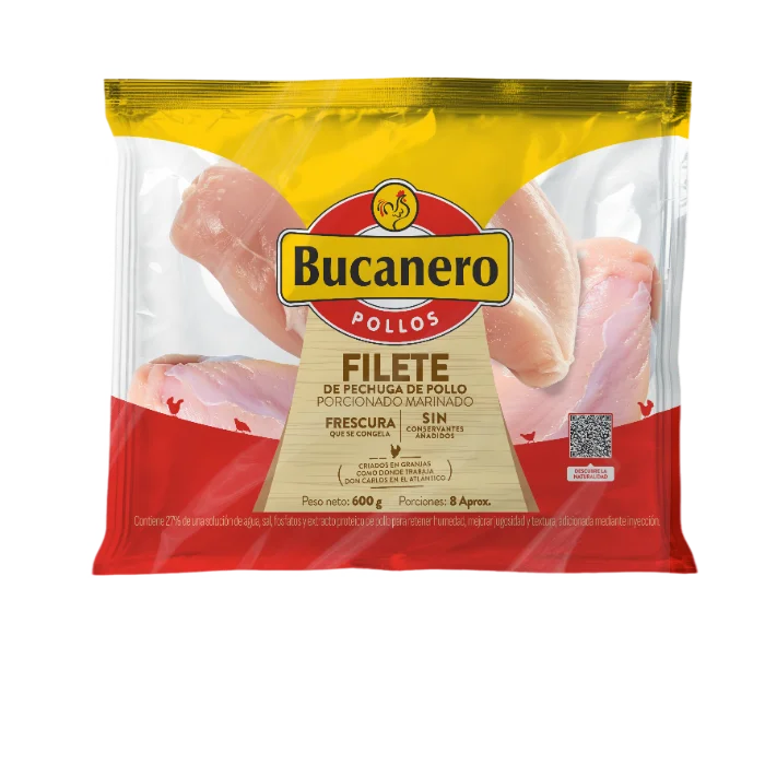 Filete de Pechuga de Pollo Porcionado