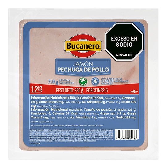 JAMON PECHUGA DE POLLO 230G