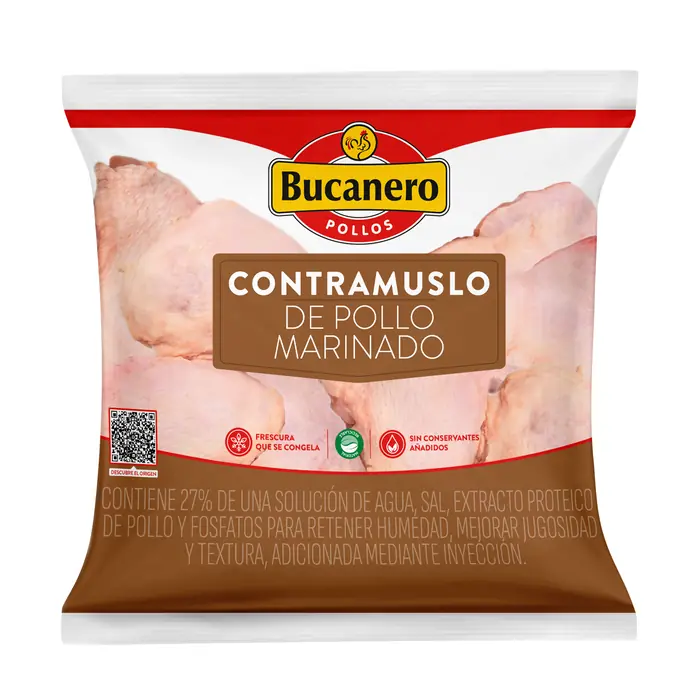Contramuslo de pollo marinado Bucanero