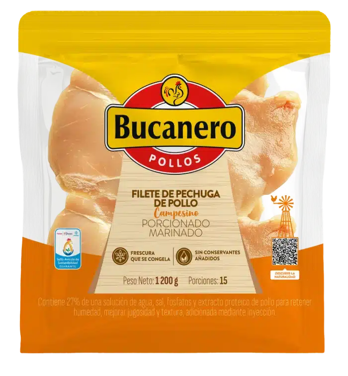 FILETE DE PECHUGA CAMPESINO FRONTAL 1200g