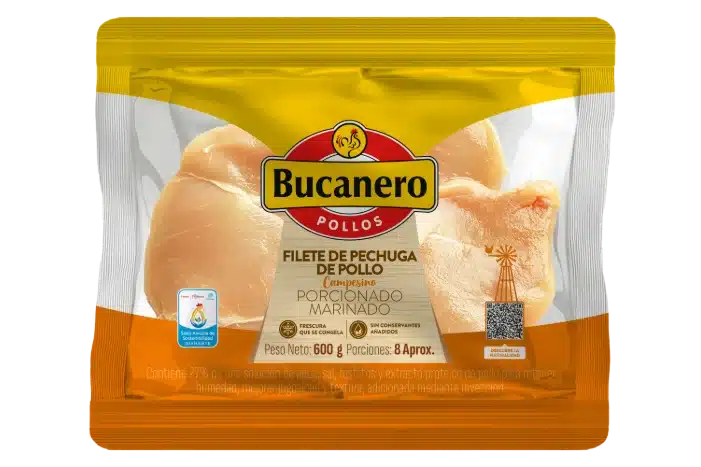 FILETE DE PECHUGA CAMPESINO FRONTAL 600g
