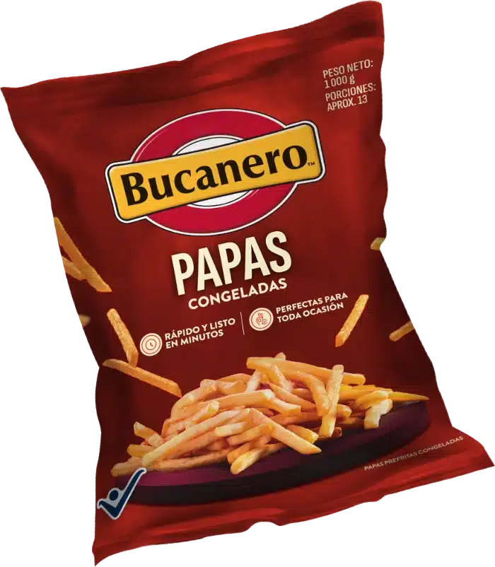 Papas congelas de Bucanero